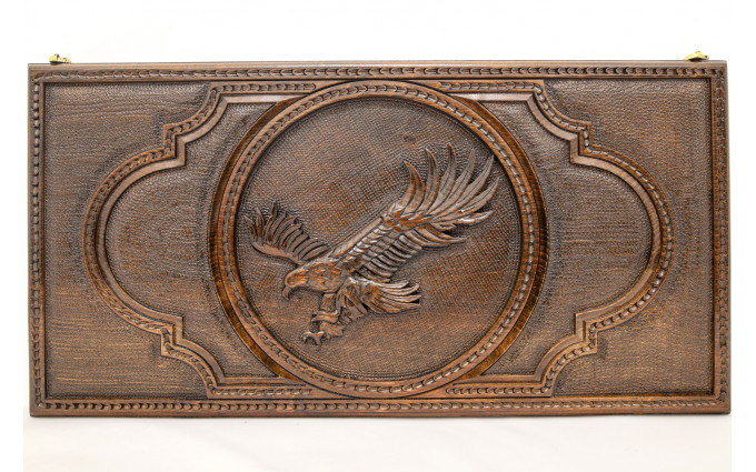 Нарды резные "Летящий Орел 1", Simonyan Нарды резные "Летящий Орел 1", Simonyan