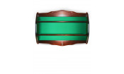 !Полка П-2 ясень (№2,Сукно Euro Pro 50 ш1.98м Yellow green)